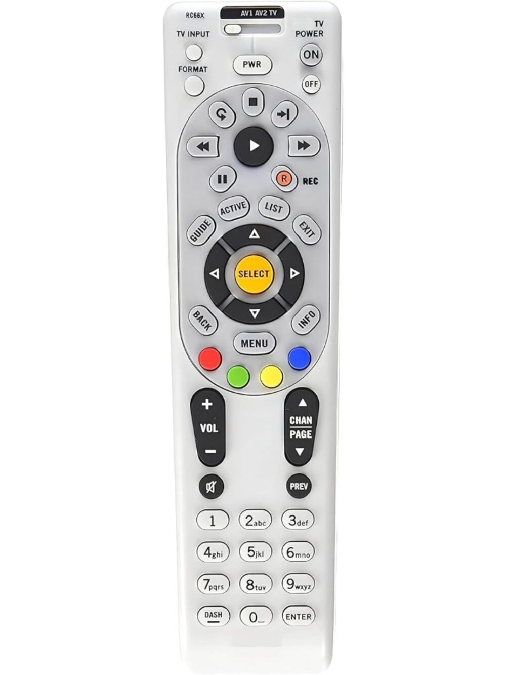 Universal Programmable Remote Control for DirecTV - Compatible with R16, R22